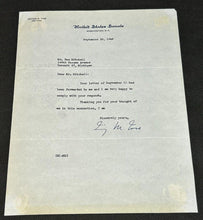 Load image into Gallery viewer, Sept 20th 1948, SIGNED letter by Irving M. Ives Senator of New York, EX