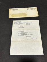 Load image into Gallery viewer, March 18th 1947 Autograph Letter of Walter F. George Senator of Georgia, EX