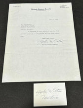 Load image into Gallery viewer, June 24th 1947 Autograph Letter of Zales N. Ecton Senator of Montana, EX