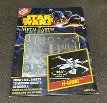 Load image into Gallery viewer, Star Wars Metal Earth 3D Metal Model Kits X-Wing Sealed