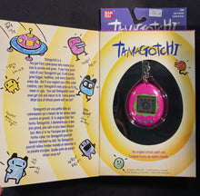Load image into Gallery viewer, 1997 Pink & Green Tamagotchi Canadian Imported (French - English Text)