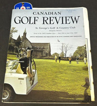 Load image into Gallery viewer, 1968 Canadian Open Golf Review Official Program Signed with Ticket