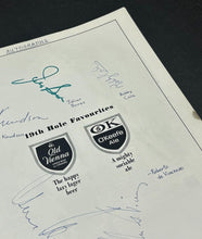Load image into Gallery viewer, 1968 Canadian Open Golf Review Official Program Signed with Ticket