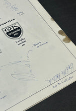 Load image into Gallery viewer, 1968 Canadian Open Golf Review Official Program Signed with Ticket