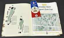 Load image into Gallery viewer, 1968 Canadian Open Golf Review Official Program Signed with Ticket