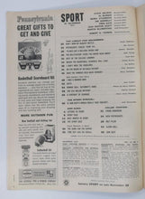Load image into Gallery viewer, 1961 December Sport Magazine Sam Huff's World: Is It Really That Violent? Issue