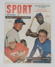 Load image into Gallery viewer, 1952 November Sport Magazine The World Series And Me Issue