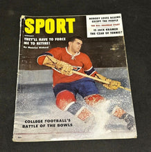 Load image into Gallery viewer, January 1959 Sport Magazine Maurice Richard Vol 17 No. 5