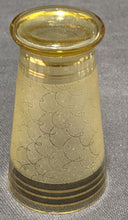 Load image into Gallery viewer, 1970's Gold Trim & Swirls Water / Juice Glass