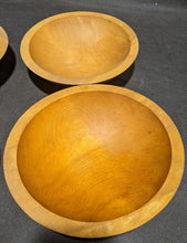 Load image into Gallery viewer, 4 x Individual Wooden Salad Bowls By Baribo-Maid, Canada