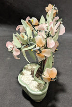 Load image into Gallery viewer, Decorative Green & Pink Stone Floral Cherry Blossom Tree Table Decoration