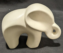 Load image into Gallery viewer, Decorative Cream Toned Elephant Statue / Figurine