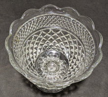Load image into Gallery viewer, Vintage Pressed Glass Pedestal Compote / Centerpiece Bowl