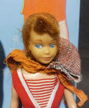 Load image into Gallery viewer, 1964 Double Barbie and Skipper Doll Case with Barbie, Ken and Skipper Doll Lot