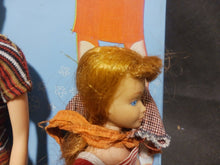 Load image into Gallery viewer, 1964 Double Barbie and Skipper Doll Case with Barbie, Ken and Skipper Doll Lot
