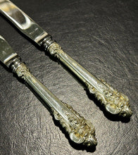 Load image into Gallery viewer, Wallace Sterling Grand Baroque Fruit Knives Silverplate (A Pair)