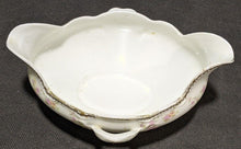 Load image into Gallery viewer, MZ Austria Porcelain - Czechoslovakia - Bridal Rose Double Spout Gravy Boat