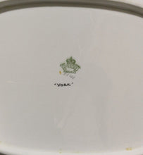 Load image into Gallery viewer, AYNSLEY Bone China Small Oval Serving Platter - 11 1/2" - York Pattern