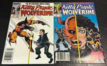 Load image into Gallery viewer, 1984 Marvel Comics Kitty Pryde and Wolverine #2 and #3, CPV