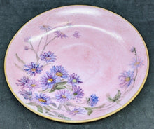 Load image into Gallery viewer, Vintage Porcelain Hand Painted & Signed Cup & Saucer - Pink With Purple Flowers