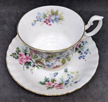 Load image into Gallery viewer, Vintage Royal Albert Bone China Tea Cup & Saucer - Summertime Series - Bourton