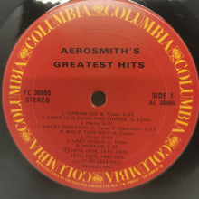 Load image into Gallery viewer, Aerosmith's Greatest Hits by Aerosmith (1980, 12" Vinyl Record) Excellent