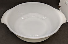 Load image into Gallery viewer, Round Milk Glass Casserole Dish - Made in USA - 437
