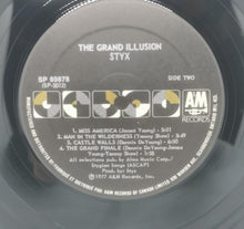 Load image into Gallery viewer, The Grand Illusion by Styx (1977, 12" Vinyl Record) Excellent
