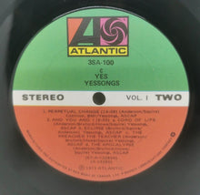 Load image into Gallery viewer, Yessongs by Yes (1973, 12" Vinyl Record) Excellent