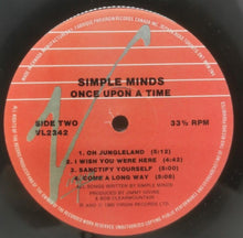 Load image into Gallery viewer, Once Upon A Time by Simple Minds (1985, 12" Vinyl Record) Excellent