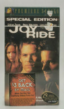Load image into Gallery viewer, Joy Ride - Special Edition by Steve Zahn, Paul Walker (2006, VHS Tape) SEALED