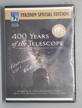Load image into Gallery viewer, 400 Years of the Telescope, Narrated by Neil deGrasse Tyson (DVD, 2008)