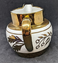 Load image into Gallery viewer, Old Foley - James Kent - Staffordshire - Heavy Gold Pattern Large Creamer