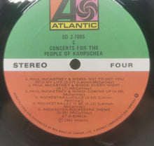 Load image into Gallery viewer, Concerts For The People Of Kampuchea by Various (1981, 12" Vinyl) Excellent