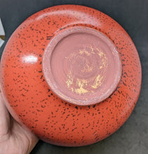 Load image into Gallery viewer, Vintage Red Speckled High Shoulder Pottery Bowl - Not Signed