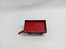 Load image into Gallery viewer, ERTL Red Farm Tractor Grain Wagon, Made in Singapore, approx. 2 1/4" Long