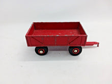 Load image into Gallery viewer, ERTL Red Farm Tractor Grain Wagon, Made in Singapore, approx. 2 1/4" Long