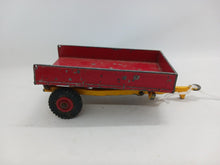 Load image into Gallery viewer, 1960s Weeks Tipping Farm Trailer (Red & Yellow), Dinky Toys, Made in England