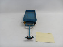 Load image into Gallery viewer, Vintage Blue Pull Wagon, Dinky Toys, Made in England, approx. 3 1/2" L