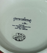 Load image into Gallery viewer, Temptation by Tara - Floral Lace - Red - Lidded Round Casserole & Bowl Set