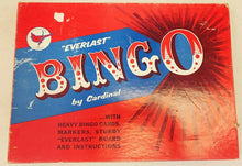 Load image into Gallery viewer, Vintage Everlast Bingo Board Game by Cardinal Industries