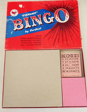 Load image into Gallery viewer, Vintage Everlast Bingo Board Game by Cardinal Industries