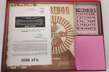 Load image into Gallery viewer, Vintage Everlast Bingo Board Game by Cardinal Industries