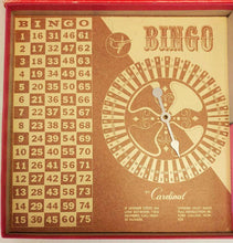 Load image into Gallery viewer, Vintage Everlast Bingo Board Game by Cardinal Industries