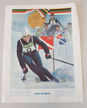 Load image into Gallery viewer, Vintage Prudential Posters - 4 “Great Moments In Canada” Sport Prints