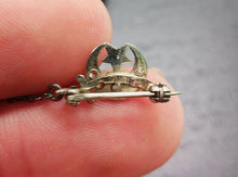 Load image into Gallery viewer, Kent 10KT-14KT Sword & Moon Crescent Chained Brooches