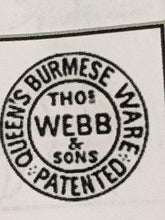 Load image into Gallery viewer, Victorian Thomas Webb & Sons Queens Burmese Ware Sunset Glass Biscuit Barrel