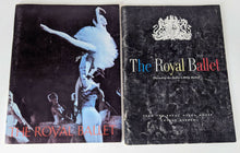 Load image into Gallery viewer, 1950’s – 1960’s Ballet Programs (7) – Met, Royal Ballet, Bolshoi