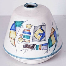 Load image into Gallery viewer, Mid-Century Ceramic Pottery w/ Abstract Design - Signed