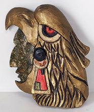 Load image into Gallery viewer, Vintage Wood Carving by Mexican Artist R.R. Pineda
